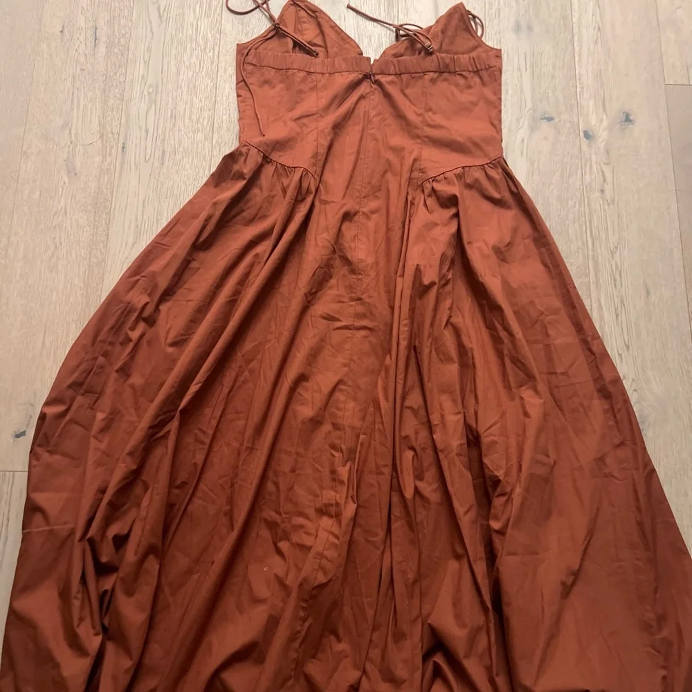Abercrombie & Fitch Rust Maxi Dress